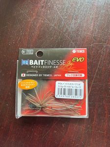 Lures Tiemco PDL bait finesse jig Evo 5g 