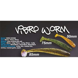Lures Crazy Fish Vibro Worm