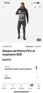 Apparel Caperlan Waders