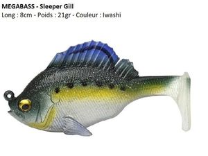 Lures Megabass SLEEPER GILL (Iwashi)