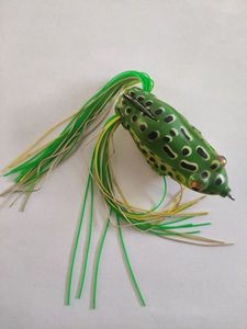 Lures Caperlan  3D SKIRT FROG 6 CM GREEN


