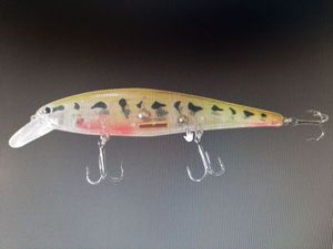 Lures Lucky Craft pointer SP 128 ghost vairon