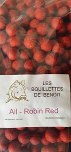 Appâts & Attractants Moi Bouillette ail robin red  18mm