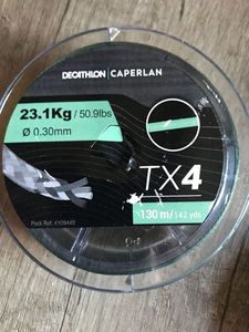 Lignes Caperlan Tresse Caperlan TX4 0,30mm