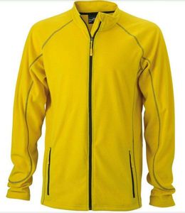 Apparel Décathlon Veste polaire jaune. Apparel Décathlon Veste polaire jaune.