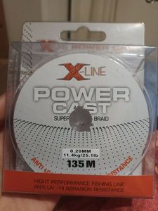 Lines X line Power cast super braid 0.20mm 11.4kg