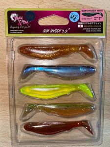Lures Crazy Fish SLIM SHADDY 32