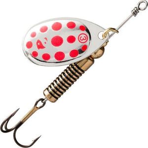 Lures Caperlan Weta + #3 cuiller argent points rouge