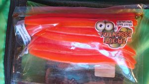 Lures Trout essentiel  Monster worm orange 10 cm