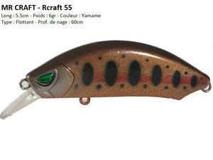 Lures Mr Craft RCRAFT 55 (Yamame)