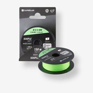 Lines Caperlan Fil pêche - Soft fluo 150 m