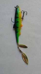 Lures Caperlan roachspin 120 firetiger