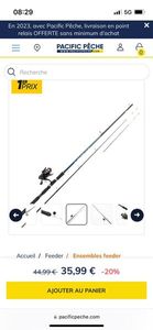 Rods Redfish Ensemble feeder redfish class one picker 2,75m 15/40g