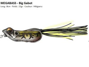Lures Megabass BIG GABOT (Hikigaeru)