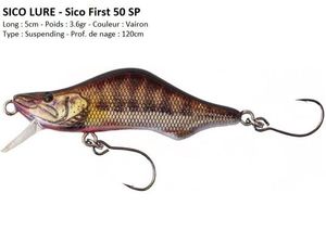 Lures Sico Lure SICO FIRST 50 SP (Vairon)