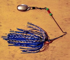Lures null Spinnerbait - Blue/1x Colorado