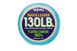 Leaders Varivas Fluorocarbone Shock Leader - 1.05MM - 130LB