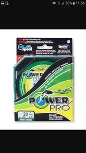 Lines Shimano power pro 8/100 