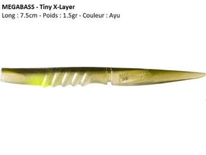 Lures Megabass TINY X-LAYER (Ayu)