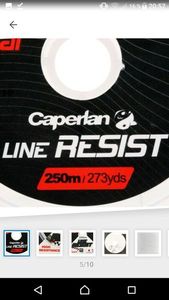 Lines Caperlan ligne 45/100 cristal