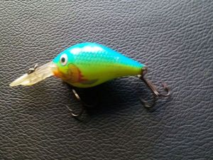 Lures Rapala rattlin fat rap Parrot RFR-4 PRT