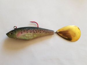 Lures Inconnue  Spin Tail Shad Customisé