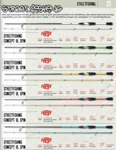 Rods Albatros Street Fishing Concept UL 3-12g 210