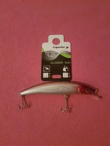 Lures Caperlan quizer 100 silver red