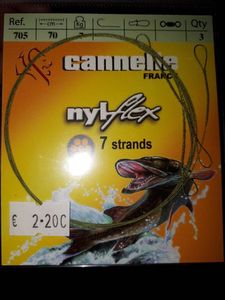 Leaders Cannelle nytflex 7 strands  
