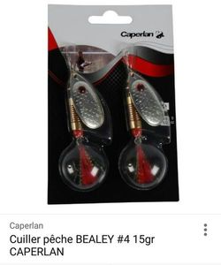 null Caperlan cuiller BEALEY #4 15g