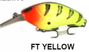 Lures Carson Cranky Fat 6,6cm/18g #FT Yellow