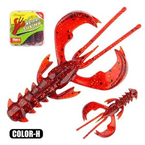 Lures Spinpoler Agile shrimp floating 6.5cm 3.4g red