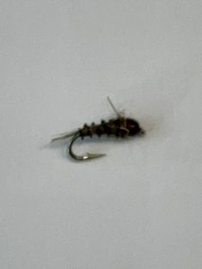 Flies Perso Nymphe H16 Vautour bille brun 0.08g 