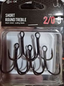 Hooks Evok  triple 2/0