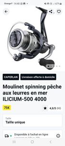Reels Caperlan ILICIUM 500 - 4000