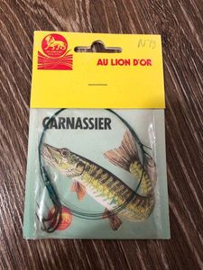 Leaders Au lion d’or Bas de ligne acier brochet Leaders Au lion d’or Bas de ligne acier brochet