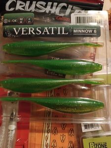 null null Evok versatil minnow 6'' chartruse