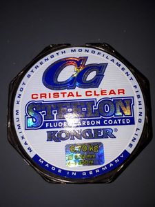 Lignes Konger fluoro cristal clean 0,22 mm 6.7kgs