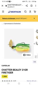 Lures Caperlan CHATTER BEALEY caperlan 21gr