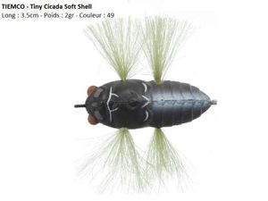 Lures Tiemco TINY CICADA SOFT SHELL (49)