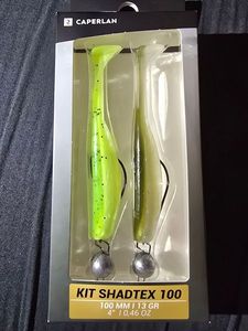 Lures Caperlan Kit shadtex 100