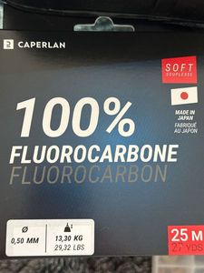 Lines Caperlan 100% fluorocarbon soft