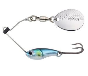 Lures Caperlan Micro spinnerbait spino mco 5GR dos bleu 