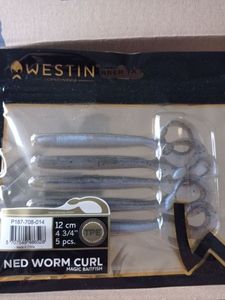 Lures Westin Ned Worm Curl 12cm