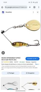 Lures Caperlan Micro Spinnerbait SPINO MCO