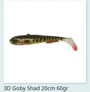 null null Savage Gear goby shad pike 20