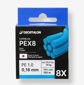 Lines Caperlan Tresse PEX8-Bleu