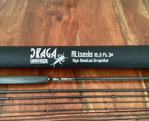 Rods Draga Draga Aliseda 10"6 soie de 3 carbone