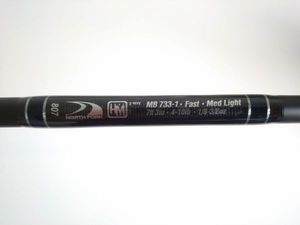 Rods North Fork Composites NFC Mag Bass 733-1 X Ray