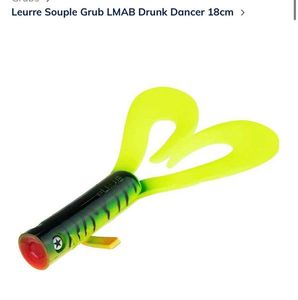 Lures LMAB Grub lmab drunk dancer - 18cm - tropicana tina